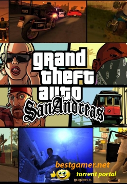 Grand Theft Auto (GTA): San Andreas v2real (2009) PC