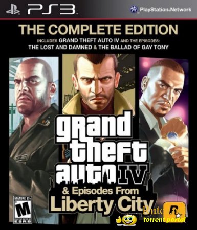 [PS3] Grand Theft Auto IV: Полное издание [FULLRip] [EUR/RUS]