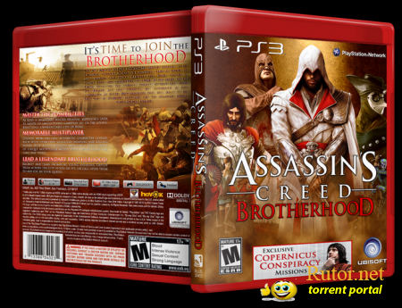 [PS3] Assassin's Creed: Brotherhood + Copernicus Conspiracy[RUS] [Repack] [2хDVD5]