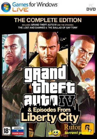 GTA IV + Grand Theft Auto: Episodes From Liberty City (2008) PC