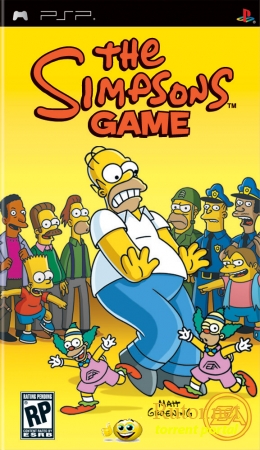 THE  SIMPSONS GAME [PSP/RUS/2007]
