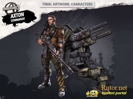 Концепт-арты персонажей Borderlands 2
