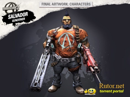 Концепт-арты персонажей Borderlands 2