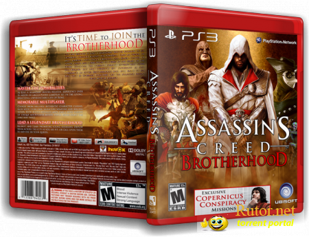 [PS3] Assassin's Creed: Brotherhood + Copernicus Conspiracy [PAL] [RUS] [Repack] [2хDVD5]