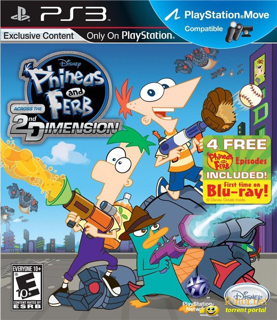 Phineas and Ferb: Across the Second Dimension (2011) [USA][FULL][Multi3] [Move]