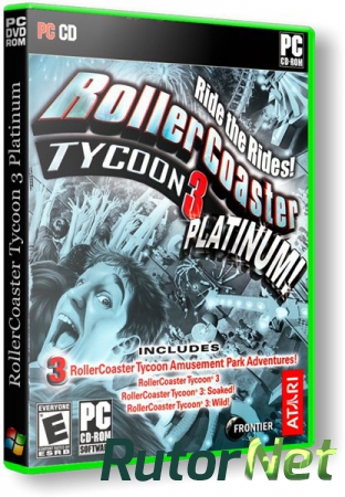 RollerСoaster Tycoon 3 Platinum (2007) PC | Лицензия