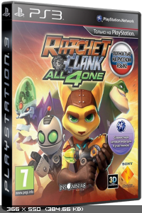 Ratchet & Clank: All 4 One [Cobra ODE / E3 ODE PRO / 3Key] (2011) PS3