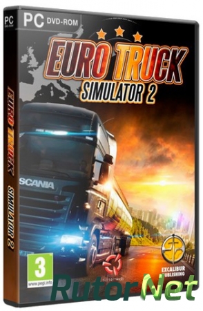 Euro Truck Simulator 2 [v 1.10.1s + 8 DLC] (2013) PC | Steam-Rip