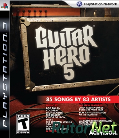 Guitar Hero 5 [PS3] [MOVE] [USA] [En] [3.50] [Cobra ODE / E3 ODE PRO ISO] (2009)