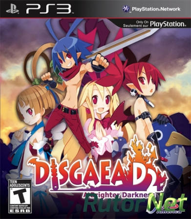 Disgaea D2: A Brighter Darkness / Disgaea Dimension 2 [PS3] [USA] [En/Jp] [4.46] [Cobra ODE / E3 ODE PRO ISO] (2013)