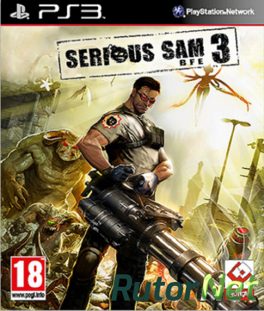 Serious Sam 3 : BFE [PS3] [PSN] [USA] [Rus] [3.41/3.55/4.21+] (2011)