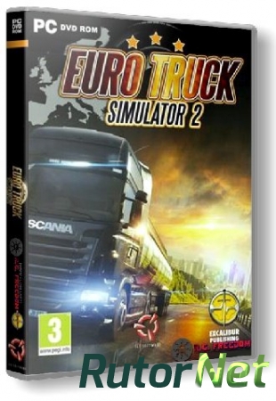 Euro Truck Simulator 2 [v 1.23.2.1s + 32 DLC] (2013) PC | RePack от uKC