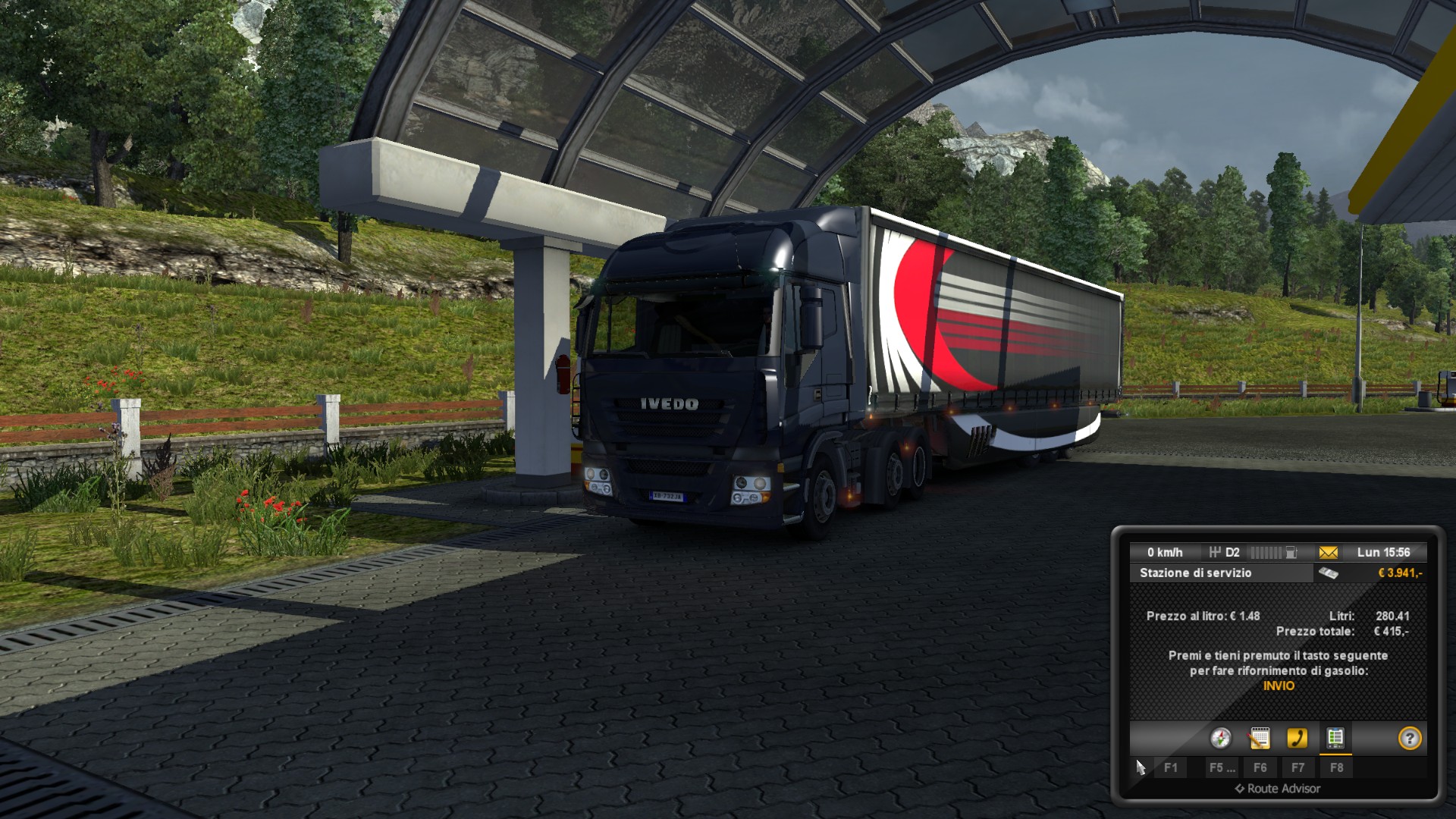 Скачать игру Euro Truck Simulator 2 v 1.37.2.0s + DLCs (2013) PC | RePack  от xatab через торрент на rutor