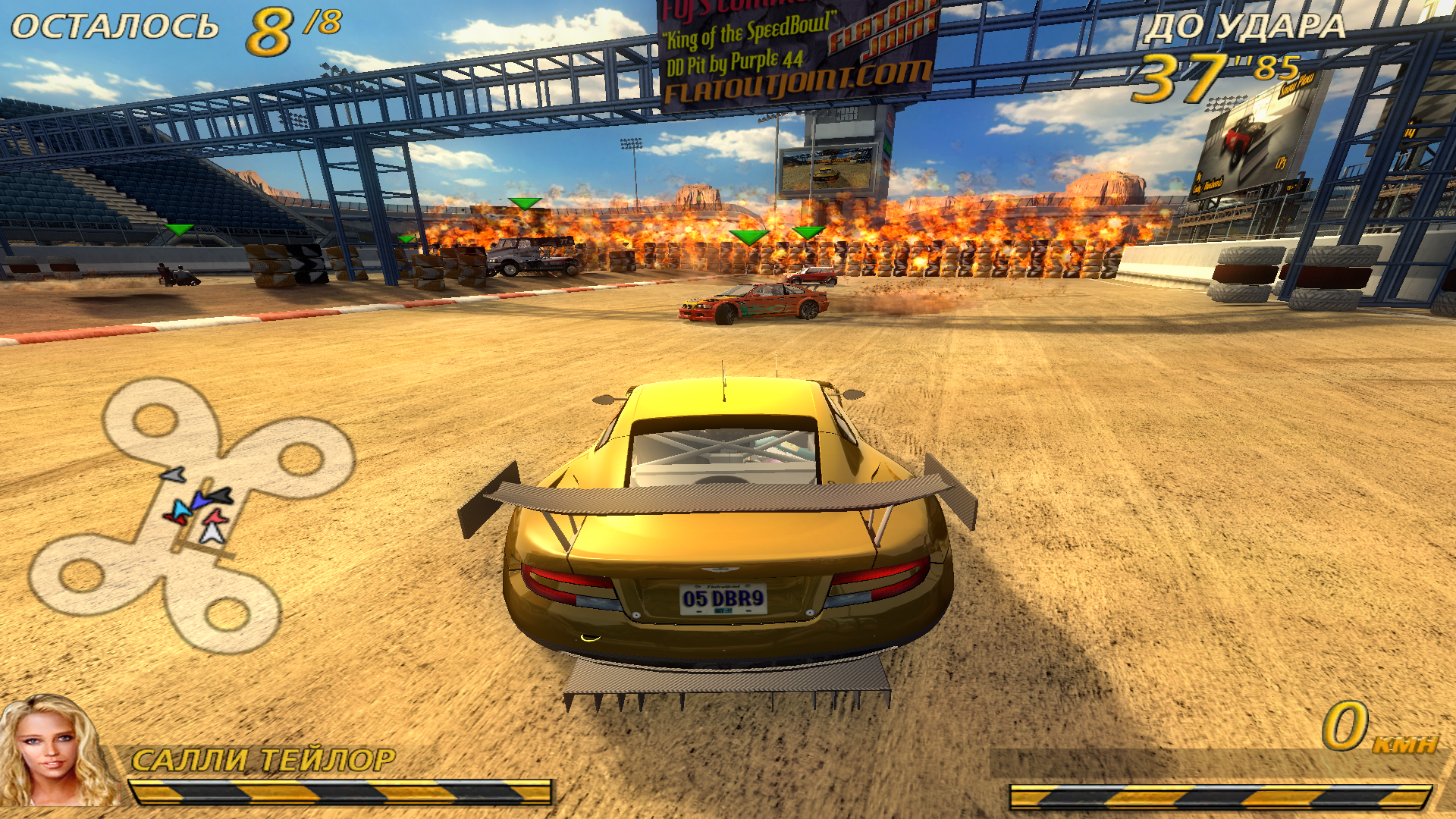 Скачать игру FlatOut 2 Most Wanted (2011) PC | RePack от Canek77 через  торрент на rutor