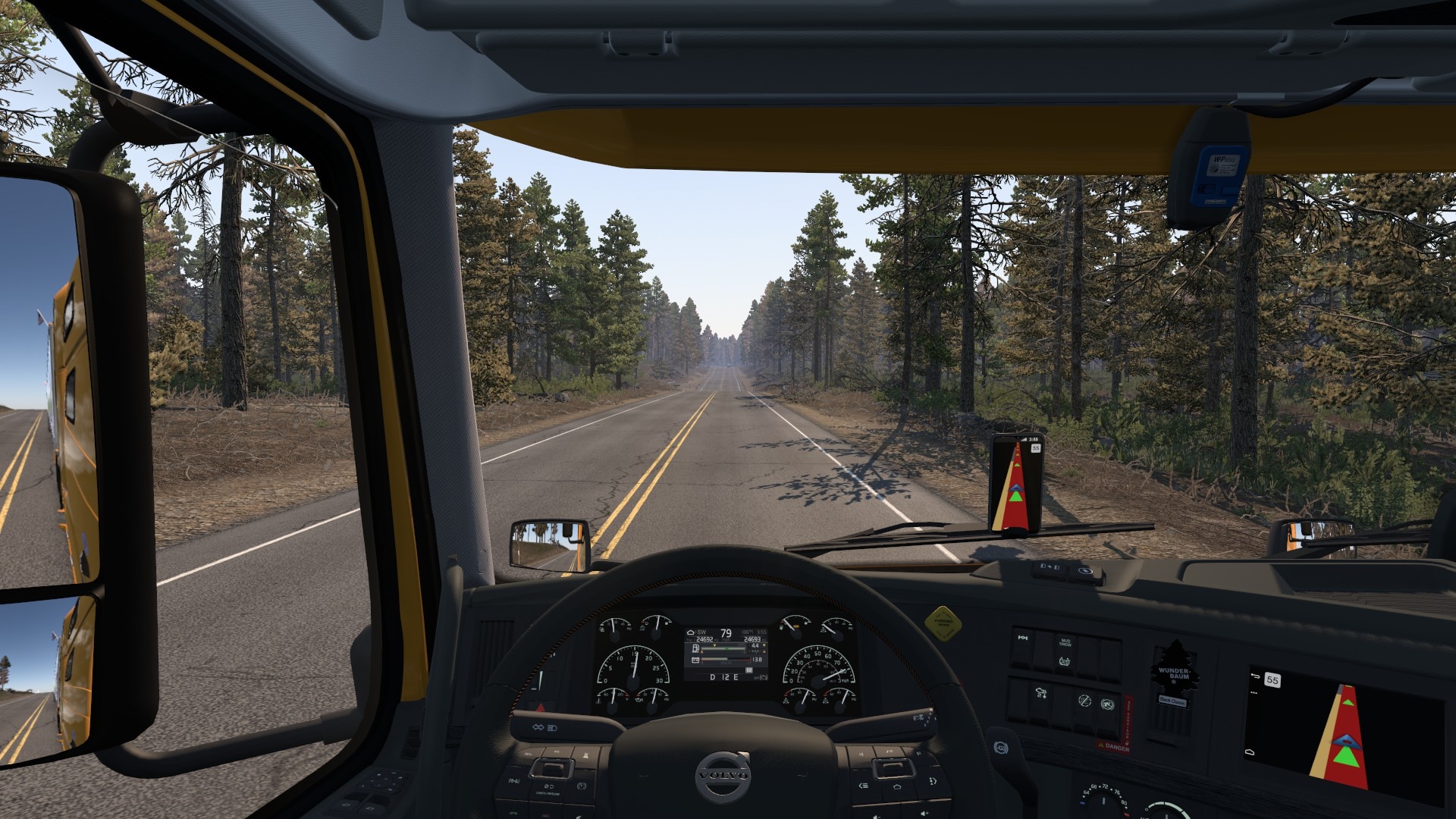 Скачать игру American Truck Simulator v 1.48.1.4s + DLCs (2016) PC | RePack  от Wanterlude через торрент на rutor